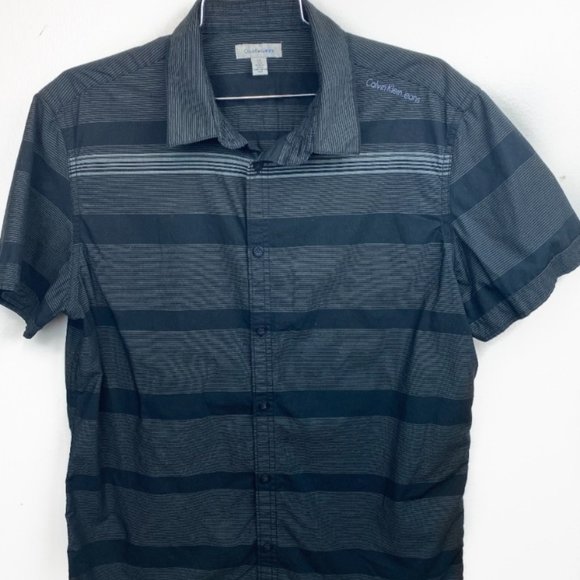 Men's Calvin Klein Button Up- Size Medium - Picture 1 of 3
